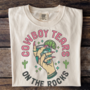 Cowboy Tears On The Rocks Western Graphic Tee or Sweatshirt-2