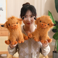 Highland Cow Doll Plush Toy - Thumbnail 2
