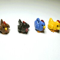 Stardew Valley Chicken Mini Sculpts - Thumbnail 1