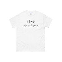 I Like Shxt Films T Shirt in White - Thumbnail 1