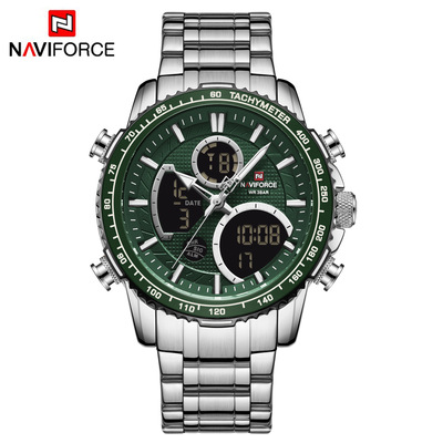 Naviforce NF9128 Mens quartz watches 45.5mm Japanese Movt multi-functional 3ATM causal business sports wristwatches