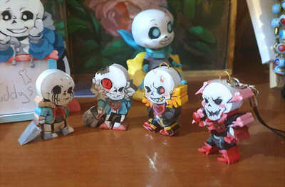 PREORDER Handmade resin keychains