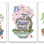 "Conbini Bonsai: Famima" A4 Print-1