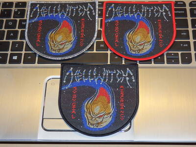 "Syzygial Miscreancy" album cover sublimated color sew-on patch