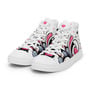 Womens high top canvas shoes 1-1