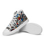 Mens high top canvas shoes 1-3