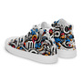 Mens high top canvas shoes 1-3