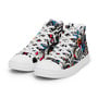 Mens high top canvas shoes 1-1