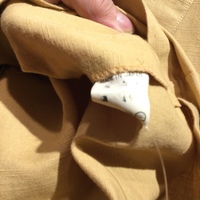 Y’s yellow linen jacket 70’s - Thumbnail 1