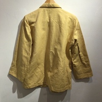 Y’s yellow linen jacket 70’s - Thumbnail 2