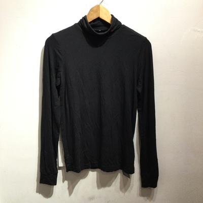 Raf Simons black high neck 01-02AW