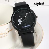 Creative Personality Astronauts Fashion Trendy Sleep Watch - Thumbnail 6