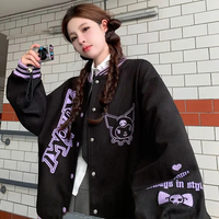 Kawaii Kuromi Bomber Jacket - Thumbnail 3
