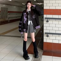 Kawaii Kuromi Bomber Jacket - Thumbnail 5