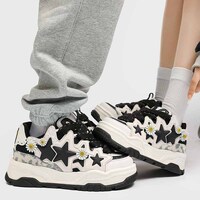 Fashion Daisy Star Sneakers For Women - Thumbnail 4