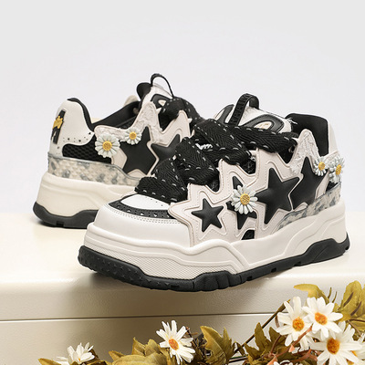 Fashion Daisy Star Sneakers For Women