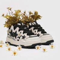 Fashion Daisy Star Sneakers For Women - Thumbnail 1