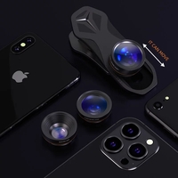 Best Universal Phone External Camera With Wide Macro Fisheye Lens PHE04 - Thumbnail 1