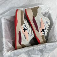 Retro Flash Star Sneakers For Women - Thumbnail 1