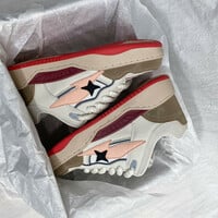 Retro Flash Star Sneakers For Women - Thumbnail 3