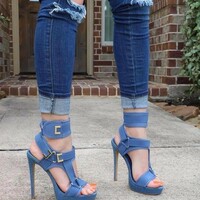 Women's Fish mouth high heel stiletto low top fashion sandals 5 colors - Thumbnail 3