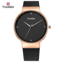 Tianba solar watches TM9005 40mm case 3ATM sapphire causal business wristwatch - Thumbnail 2