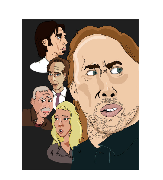 Drive Angry Nicolas Cage Matte One Of A Kind Print