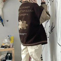 PUZZLE YOU&ME BOMBER JACKET - Thumbnail 4