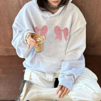 AESTHETICS BOW HOODIE - Thumbnail 1