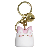 Cat Bucket original cute three-dimensional cat keychain school bag jewelry pendant - Thumbnail 8