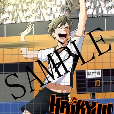 Akinori konoha - haikyu!! print + signing video