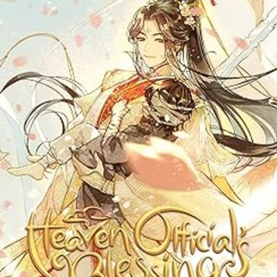 Signed copy of heaven official's blessing: tian guan ci fu (novel) vol. 2 by jacob eiseman (english va for wind master shi qingxuan)