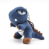 Cute Dinosaur Plush Pendant Keychain - Thumbnail 3