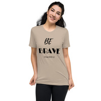 "Be Brave" - Unisex, Christian Short sleeve t-shirt - Thumbnail 7