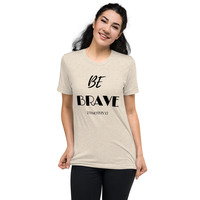 "Be Brave" - Unisex, Christian Short sleeve t-shirt - Thumbnail 8