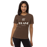 "Be Brave" - Unisex, Christian Short sleeve t-shirt - Thumbnail 3