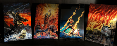 Drumsticks of Doom- Issues 1-4 METAL COVERS BUNDLE ON SALE