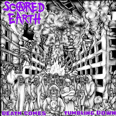 Scared earth - death comes tumbling down lp