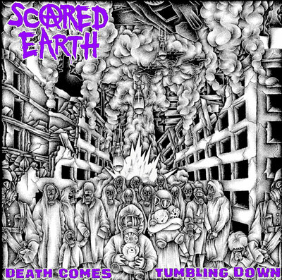 Scared earth - Death comes tumbling down lp