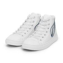 Mens high top canvas shoes Wings