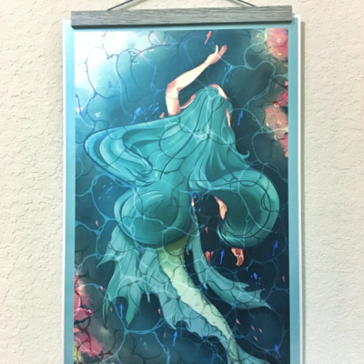 Siren mermaid premiere prints