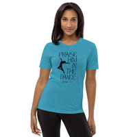 "Praise Him in the Dance" Short sleeve t-shirt - Blk font - Thumbnail 4