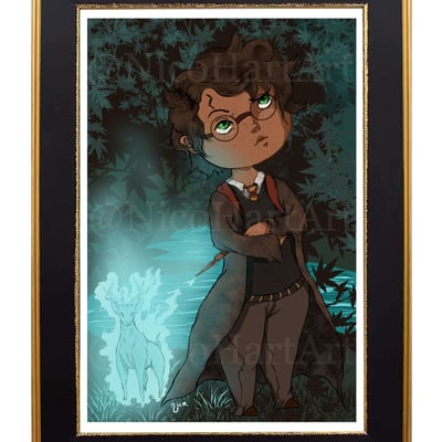 Harry patronus poster