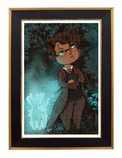 Harry Patronus Poster