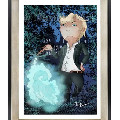Draco patronus poster