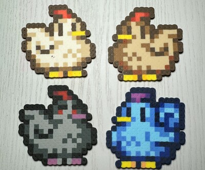 SDV Chicken Magnets [Set of Four]