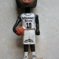 Rare New Missouri State University Bears Basketball Mascot NOS Bobblehead, Unique Gift - Thumbnail 1