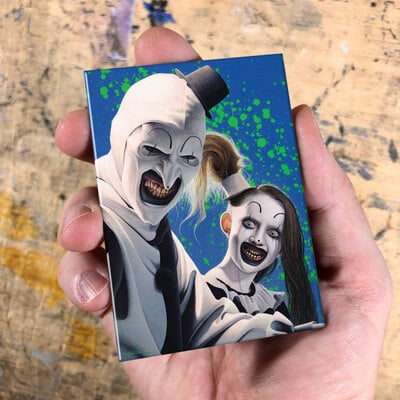 Art & the little pale girl magnet