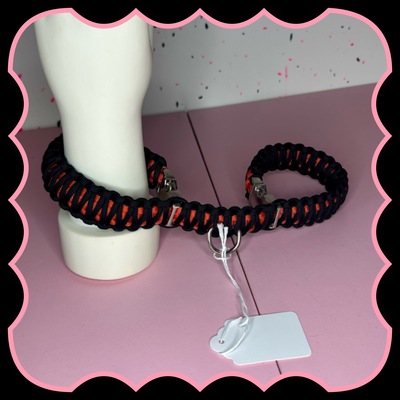 Halloween paracord cuffs