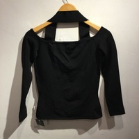 Dolce and Gabbana le maglie di black halter  necked top 80s - Thumbnail 4